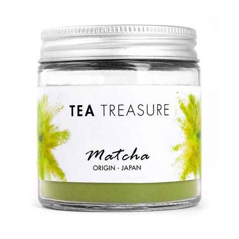 Buy Tea Treasure Japanese Matcha Green Tea Powder for Weight Management - 25 Gm - Purplle