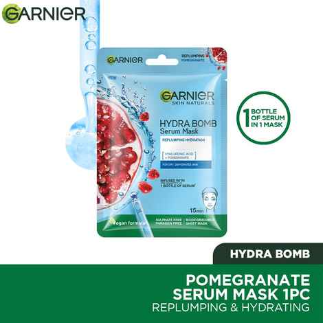 Buy Garnier Skin Naturals Ageless White Serum Sheet Mask (Red) (32 g) - Purplle