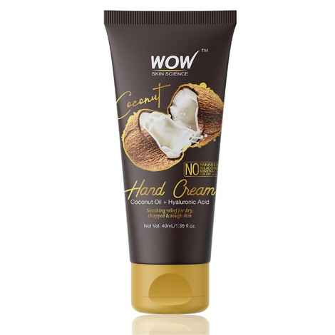 Buy WOW Skin Science Coconut Hand Cream (40 ml) - Purplle