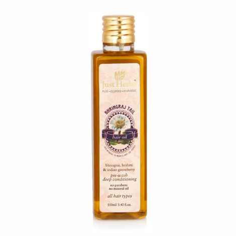 Buy Just Herbs Bhringraj hair oil (100 ml) - Purplle
