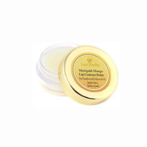 Buy Just Herbs Marigold mango lip contour balm (8 gm) - Purplle