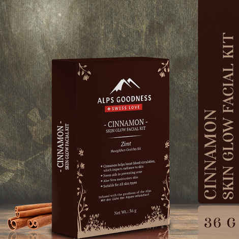 Buy Alps Goodness Cinnamon Skin Glow Facial Kit (36 g) - Purplle