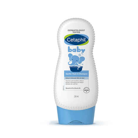 Buy Cetaphil Baby Gentle Wash & Shampoo (230 ml) - Purplle