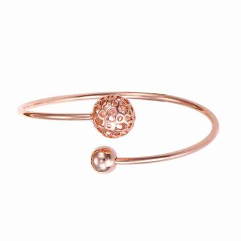 Buy Ferosh Alchemy Disco Ball Rose Gold Cuff - Purplle