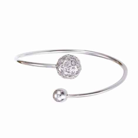 Buy Ferosh Alchemy Disco Ball Silver Cuff - Purplle