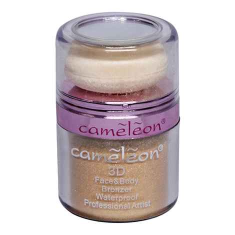Buy Cameleon 3D Face and Body Waterproof Bronzer (Golden) - Purplle