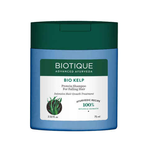 Buy Biotique Bio Kelp Protein Shampoo For Falling Hair (75 ml) - Purplle