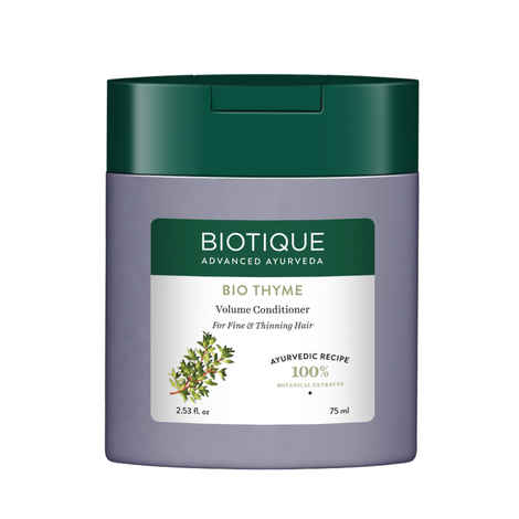 Buy Biotique Bio Thyme Volume Conditioner (75 ml) - Purplle