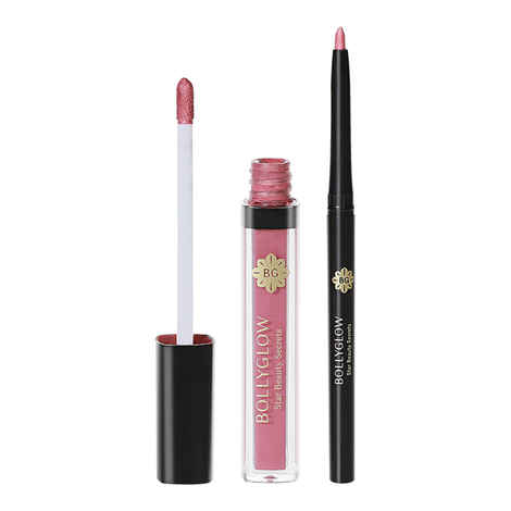 Buy Bollyglow Babydoll Lip Liner & Matte Liquid Lipstick - Purplle