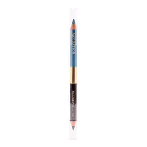 Buy Bollyglow Idol-Eyez Duo Eye Pencil Eyeliner Midnight Moon Aquawoman (0.78 g) - Purplle