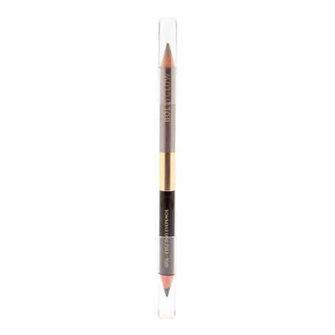 Buy Bollyglow Idol-Eyez Duo Eye Pencil Eyeliner Midnight Moon Silver Rush (0.78 g) - Purplle