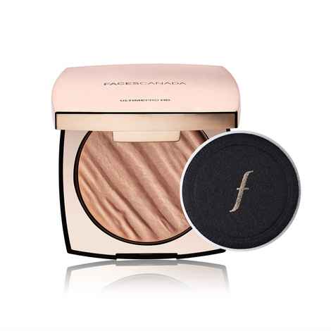 FACES CANADA Ultime Pro HD All That Glow Highlighter - Glaze, 10 gm | Lightweight Flawless All Day Glow | Long Lasting | Multidimensional Effect | Natural Coverage