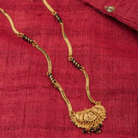 Buy Queen Be Traditional Pendant Mangalsutra - MH19011 - Purplle