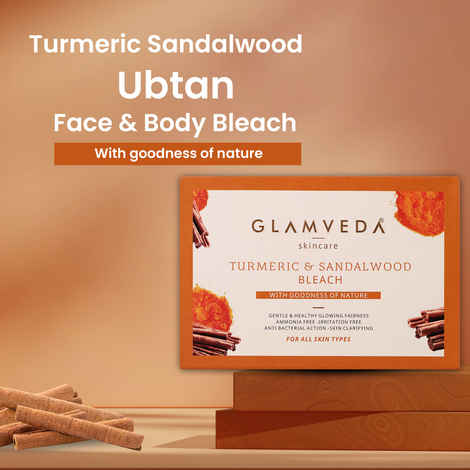 Glamveda Turmeric & Sandalwood Bleach (250 g)