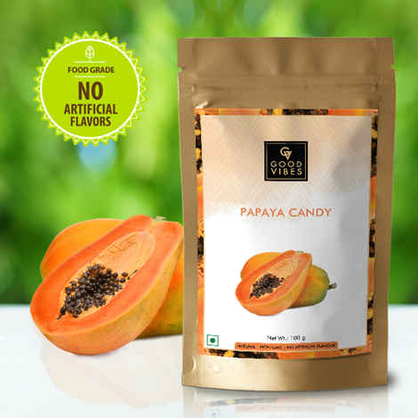 Buy Good Vibes Candy - Papaya (100 gm) - Purplle