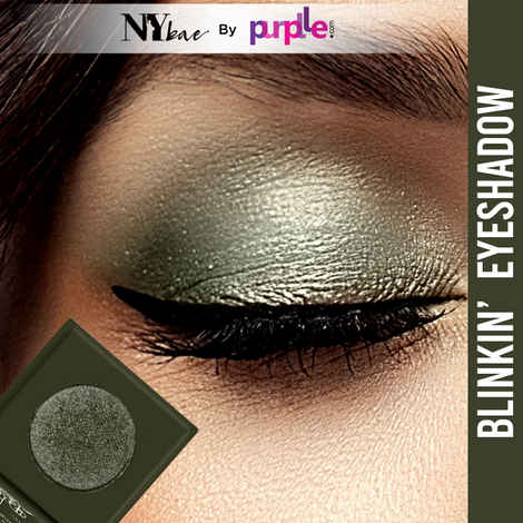 Buy NY Bae Blinkin' Eyeshadow - Madison Square 2 (1.2 g) | Green | Single Eyeshadow | Shimmer Finish | Single Eyeshadow | High Colour Payoff | Long lasting | Lightweight - Purplle