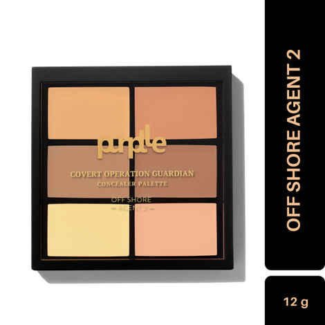 Buy Purplle Concealer Palette, Covert Operation Guardian - Off Shore Agent 2 (12 g) - Purplle