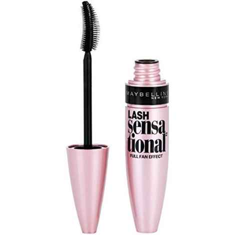 Buy Maybelline New York Mascara, No-clumping, Fanning Brush, Waterproof, Lash Sensational, Black - 10 ml - Purplle