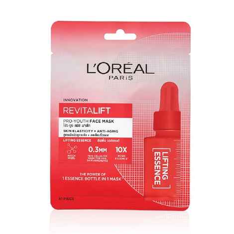 Buy L'Oreal Paris Revitalift Essence Face Sheet Mask - Lifting (30 g) - Purplle