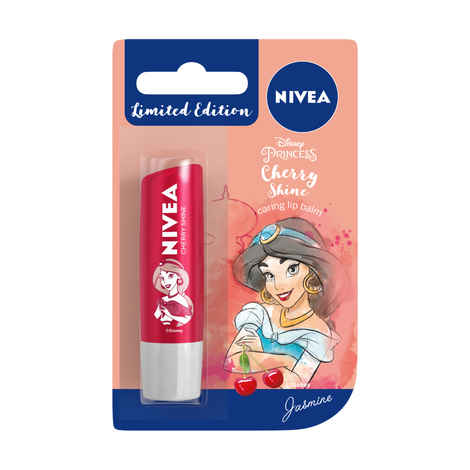 Buy Nivea Disney Princess Limited Edition Lip Balm - Cherry Shine (4.8 g) - Purplle