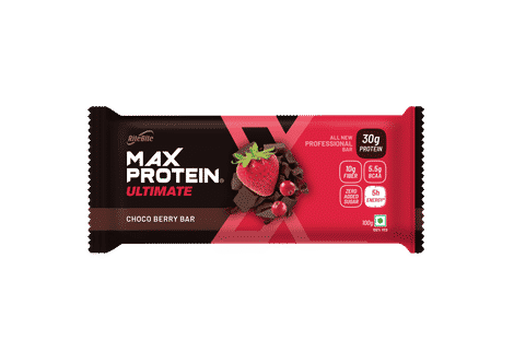 Buy Rite Bite Max Protein Ultimate Choco Berry Bar - Pack of 3 ( 300 g) - Purplle