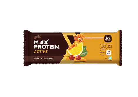 Buy Rite Bite Max Protein Active Honey Lemon Bar - Pack of 3 (70g x 3) - Purplle