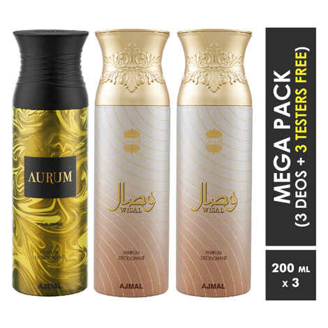 Ajmal Aurum Wisal Deo Wisal Deodorant Spray For Men Women