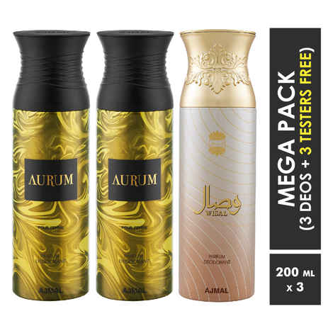 Ajmal Aurum Aurum Wisal Deodorant Spray For Women (200 ml