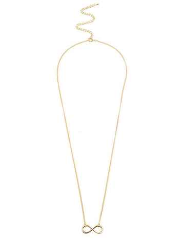 Buy Femnmas Golden Infinity Symbol Belly Chain - Purplle