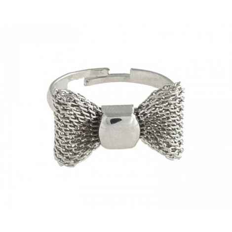 Buy Femnmas Simple Bow Ring - Purplle