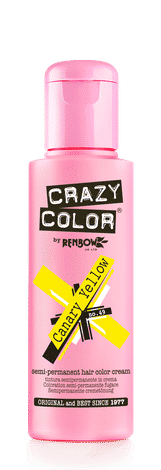 Buy Crazy Color CANARY YELLOW-49 - 100 ml Bottle - Purplle