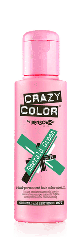 Buy Crazy Color EMERALD GREEN-53 - 100 ml Bottle - Purplle