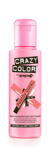 Buy Crazy Color PEACHY CORAL- 70 - 100 ml Bottle - Purplle