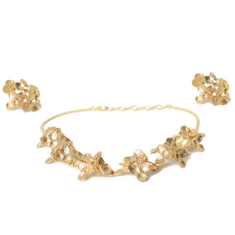 Buy Ferosh Gracious Sanskriti Necklace Set - Purplle