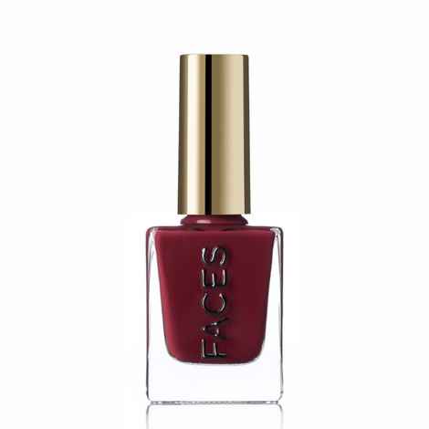 Buy Faces Canada Belle De Luxe Nail Enamel - Russian Maroon 63 (9 ml) - Purplle
