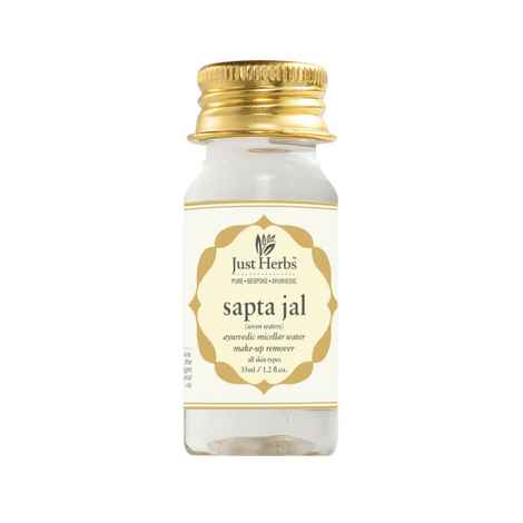 Buy Just Herbs Sapta jal ayurvedic micellar water(35 ml) - Purplle