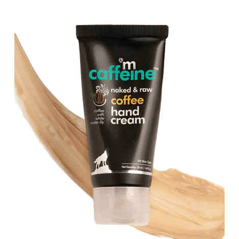 Buy mCaffeine Coffee Hand Cream (50 ml) with Shea Butter Sweat Almond Oil | Soft and Smooth Hands with Lightweight Moisturization |A Cream for Dry and Dull Skin - Purplle