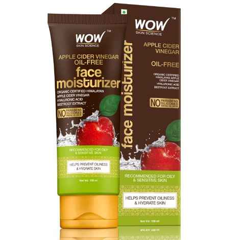 Buy WOW Skin Science Organic Apple Cider Vinegar OIl-Free Face Moisturizer (100 ml) - Purplle
