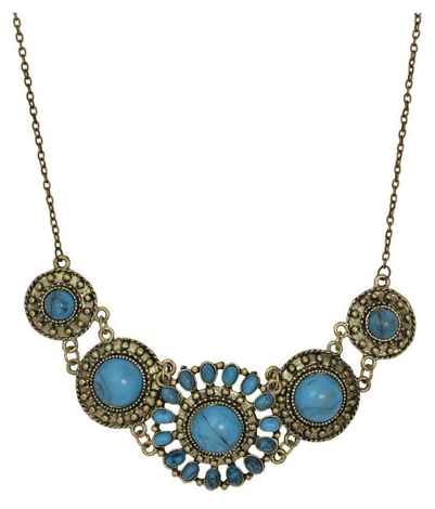 Buy Femnmas Bronze Ethnic Boho Necklace - Purplle