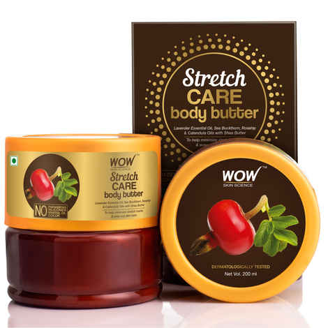 Buy WOW Skin Science Stretch Care Body Butter (200 ml) - Purplle