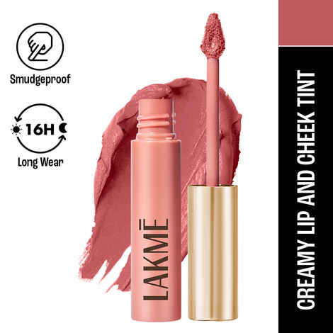 Buy Lakme 9 To 5 Weightless Matte Mousse Lip & Cheek Color - Nude Cushion (9 gm) - Purplle