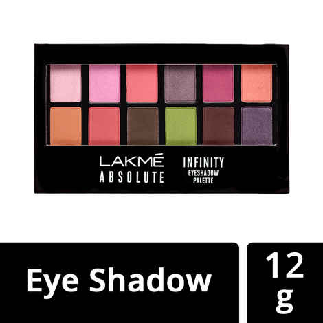 Buy Lakme Absolute Infinity Eye Shadow Palette, Pink Paradise (12 g) - Purplle