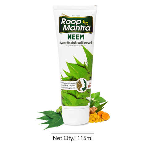 Buy Roop Mantra Neem Face Wash (115 ml) For Men & Women - Purplle