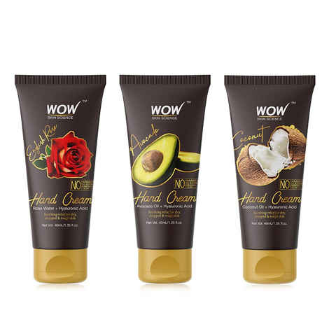 Buy WOW English Rose,Avacado & Coconut Hand Cream - Purplle