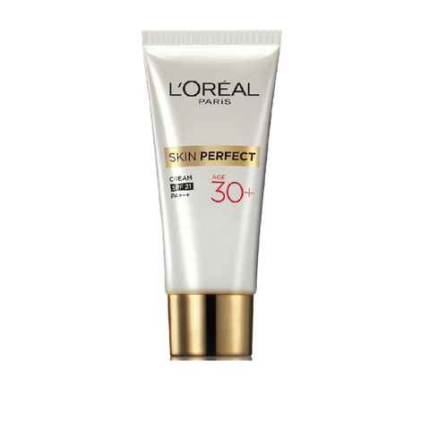 Buy L'Oreal Paris Skin Perfect Anti Fine Lines + Whitening Cream Age 30+ (18 g) - Purplle