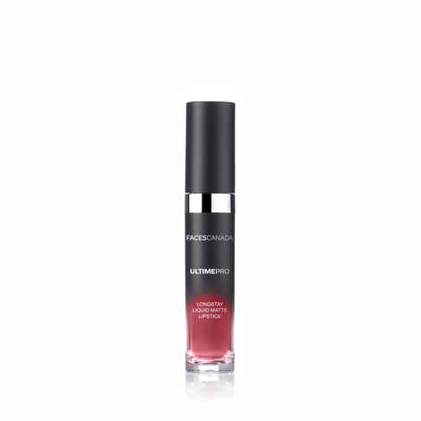 Buy Faces Canada Ultime Pro Longstay Liquid Matte Lipstick Retro Red 09 (6 ml) - Purplle