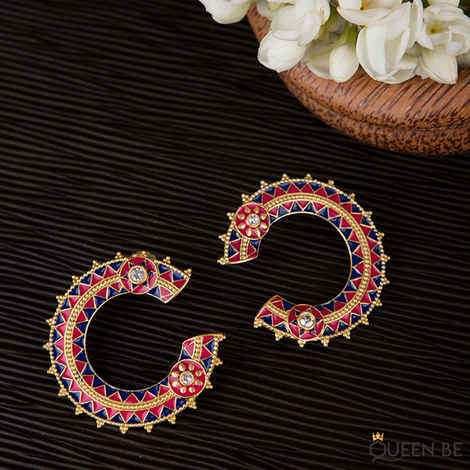 Buy Queen Be Dragon Charm Earrings - Purplle