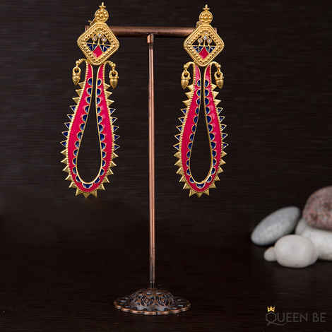 Buy Queen Be Multicolour Earrings - Purplle