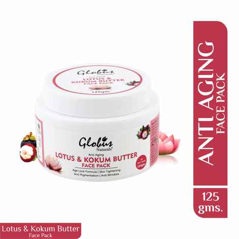 Buy Globus Naturals Lotus Kokum Butter Anti Aging Face Pack ( 125 gm) - Purplle