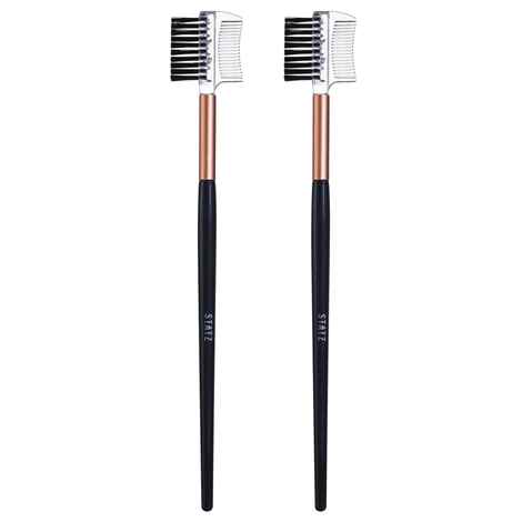 Buy Gary Statz Ergonomic Professional 2 in 1 EyeBrow Brush - Combo Pack of 2 - Purplle